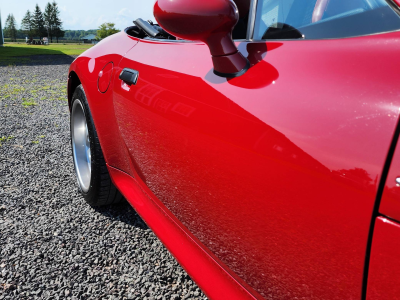 2000 BMW M Roadster in Imola Red 2 over Imola Red & Black Nappa