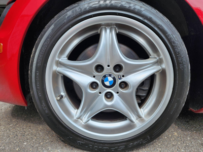 2000 BMW M Roadster in Imola Red 2 over Imola Red & Black Nappa