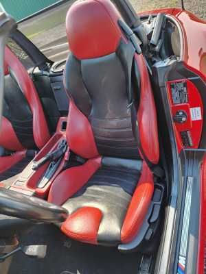 2000 BMW M Roadster in Imola Red 2 over Imola Red & Black Nappa