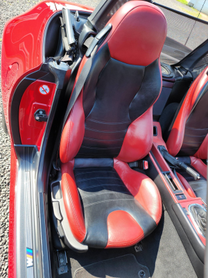 2000 BMW M Roadster in Imola Red 2 over Imola Red & Black Nappa