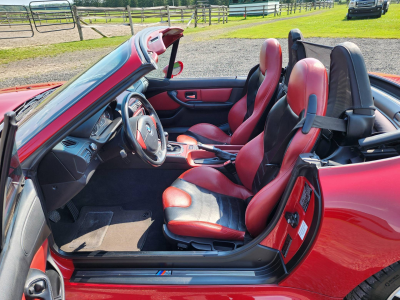 2000 BMW M Roadster in Imola Red 2 over Imola Red & Black Nappa