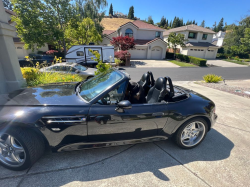 2000 BMW M Roadster in Cosmos Black Metallic over Black Nappa