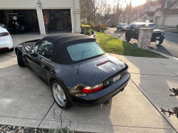 2000 BMW M Roadster in Cosmos Black Metallic over Black Nappa