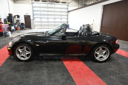 2000 BMW M Roadster in Cosmos Black Metallic over Dark Gray & Black Nappa