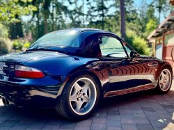 2000 BMW M Roadster in Cosmos Black Metallic over Black Nappa