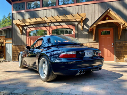 2000 BMW M Roadster in Cosmos Black Metallic over Black Nappa