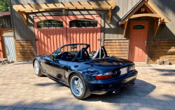 2000 BMW M Roadster in Cosmos Black Metallic over Black Nappa