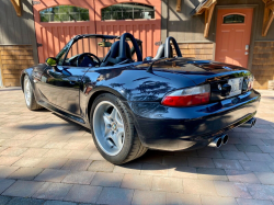 2000 BMW M Roadster in Cosmos Black Metallic over Black Nappa