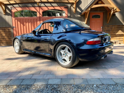 2000 BMW M Roadster in Cosmos Black Metallic over Black Nappa