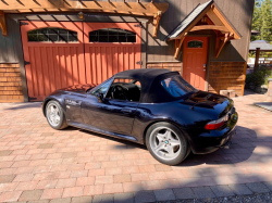 2000 BMW M Roadster in Cosmos Black Metallic over Black Nappa
