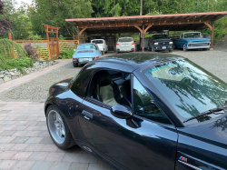 2000 BMW M Roadster in Cosmos Black Metallic over Black Nappa