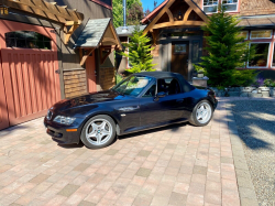 2000 BMW M Roadster in Cosmos Black Metallic over Black Nappa