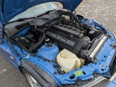 2000 BMW M Roadster in Estoril Blue Metallic over Estoril Blue & Black Nappa