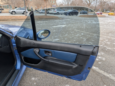 2000 BMW M Roadster in Estoril Blue Metallic over Estoril Blue & Black Nappa