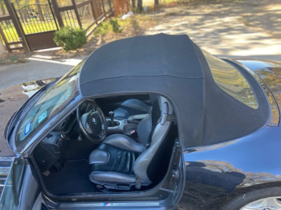 2000 BMW M Roadster in Cosmos Black Metallic over Dark Gray & Black Nappa