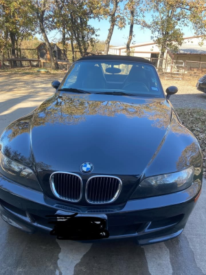 2000 BMW M Roadster in Cosmos Black Metallic over Dark Gray & Black Nappa