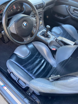 2000 BMW M Roadster in Cosmos Black Metallic over Dark Gray & Black Nappa