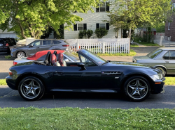 2000 BMW M Roadster in Cosmos Black Metallic over Imola Red & Black Nappa