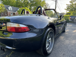 2000 BMW M Roadster in Cosmos Black Metallic over Imola Red & Black Nappa