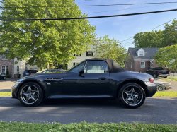 2000 BMW M Roadster in Cosmos Black Metallic over Imola Red & Black Nappa