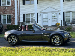 2000 BMW M Roadster in Cosmos Black Metallic over Imola Red & Black Nappa