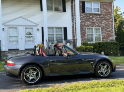 2000 BMW M Roadster in Cosmos Black Metallic over Imola Red & Black Nappa