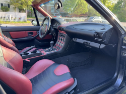 2000 BMW M Roadster in Cosmos Black Metallic over Imola Red & Black Nappa