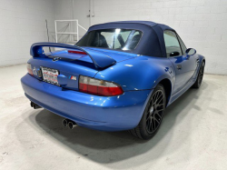 2000 BMW M Roadster in Estoril Blue Metallic over Estoril Blue & Black Nappa