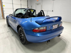 2000 BMW M Roadster in Estoril Blue Metallic over Estoril Blue & Black Nappa