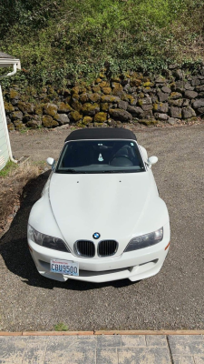 2000 BMW M Roadster in Alpine White 3 over Dark Gray & Black Nappa