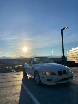 2000 BMW M Roadster in Alpine White 3 over Dark Gray & Black Nappa