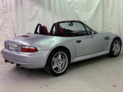 2000 BMW M Roadster in Titanium Silver Metallic over Imola Red & Black Nappa