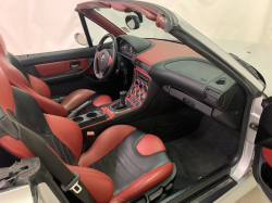 2000 BMW M Roadster in Titanium Silver Metallic over Imola Red & Black Nappa