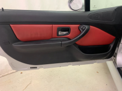 2000 BMW M Roadster in Titanium Silver Metallic over Imola Red & Black Nappa