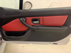 2000 BMW M Roadster in Titanium Silver Metallic over Imola Red & Black Nappa