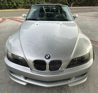 2000 BMW M Roadster in Titanium Silver Metallic over Black Nappa