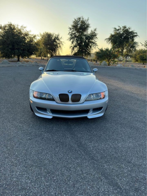 2000 BMW M Roadster in Titanium Silver Metallic over Black Nappa