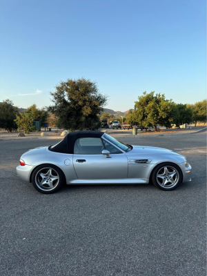 2000 BMW M Roadster in Titanium Silver Metallic over Black Nappa