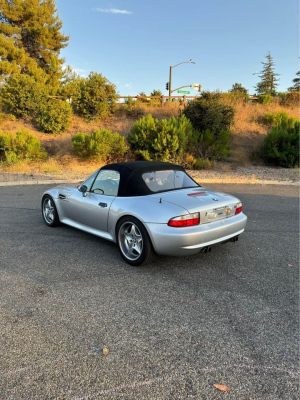 2000 BMW M Roadster in Titanium Silver Metallic over Black Nappa