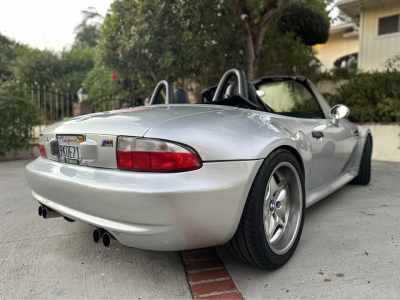 2000 BMW M Roadster in Titanium Silver Metallic over Black Nappa