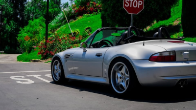 2000 BMW M Roadster in Titanium Silver Metallic over Black Nappa
