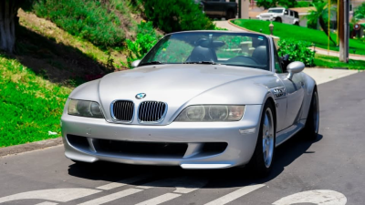 2000 BMW M Roadster in Titanium Silver Metallic over Black Nappa