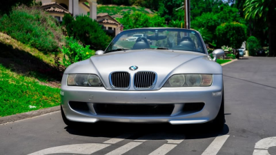 2000 BMW M Roadster in Titanium Silver Metallic over Black Nappa