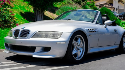 2000 BMW M Roadster in Titanium Silver Metallic over Black Nappa