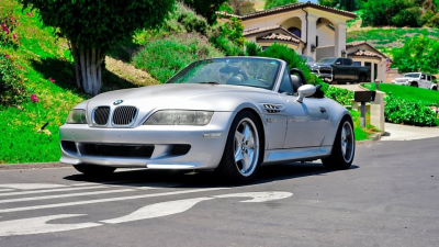 2000 BMW M Roadster in Titanium Silver Metallic over Black Nappa