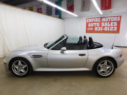 2000 BMW M Roadster in Titanium Silver Metallic over Black Nappa