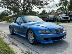 2000 BMW M Roadster in Estoril Blue Metallic over Estoril Blue & Black Nappa