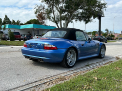 2000 BMW M Roadster in Estoril Blue Metallic over Estoril Blue & Black Nappa