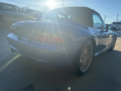 2000 BMW M Roadster in Estoril Blue Metallic over Estoril Blue & Black Nappa