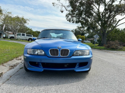 2000 BMW M Roadster in Estoril Blue Metallic over Estoril Blue & Black Nappa